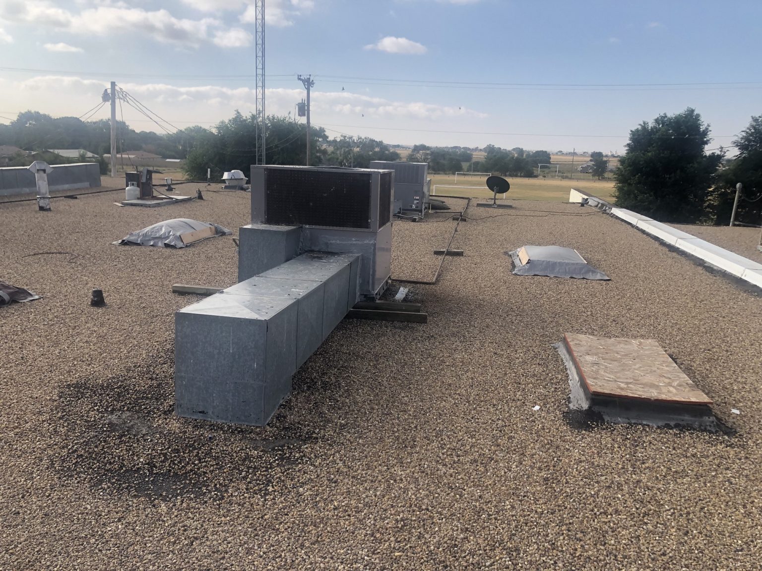 Tar & Gravel Roof Restoration Roofer Roof Repair Southlake Trophy Club Grapevine Flower Mound