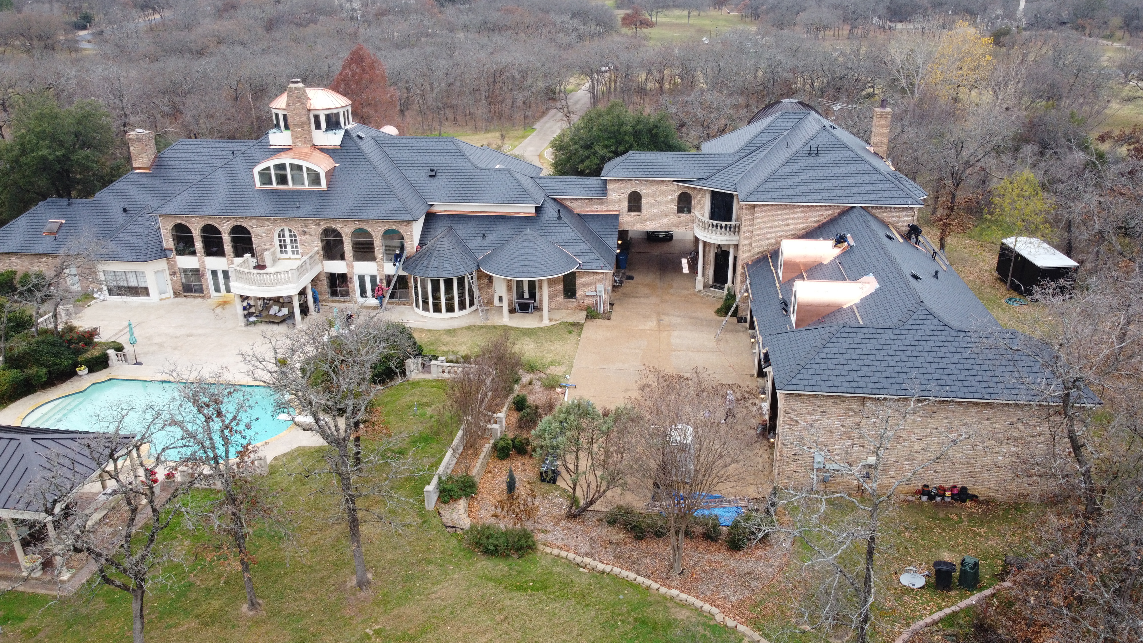 Slate and Copper Roofing